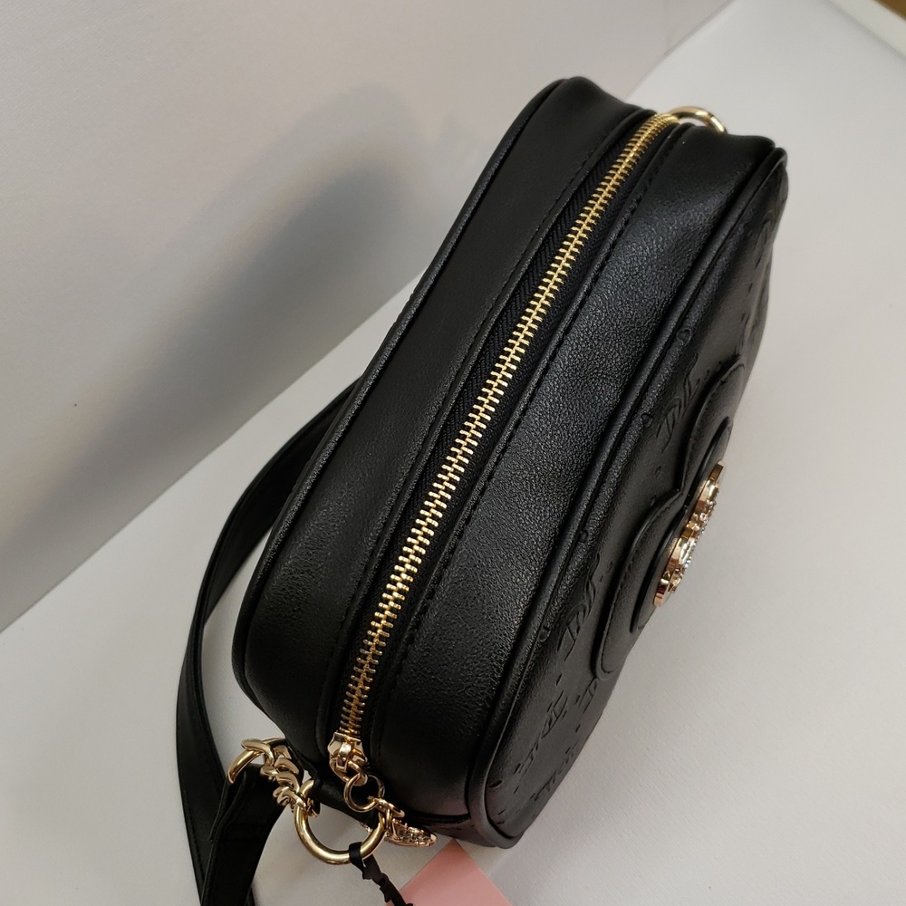 NWT Juicy Couture Liquorice Only You N Me Camera Crossbody Bag - Picture 13 of 17